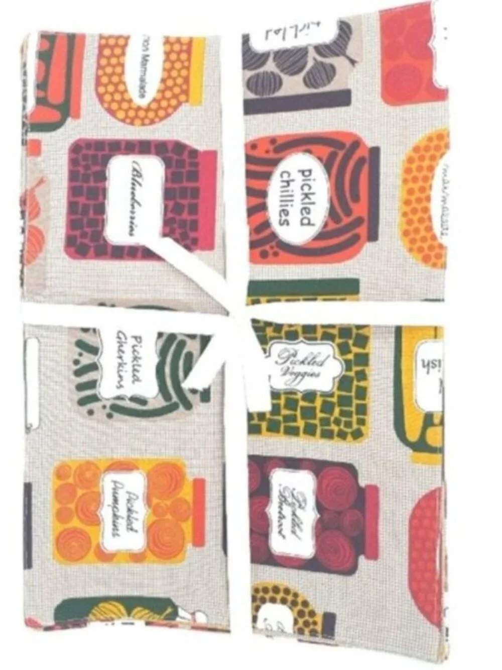 Home Textile Collection Cotton Placemats Set of 4 Natural 13x19 Table Mats